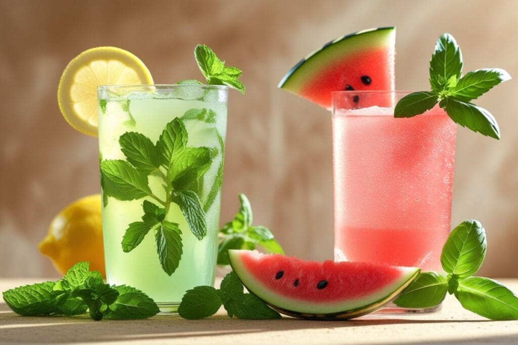 Chás e Bebidas Naturais para o Verão